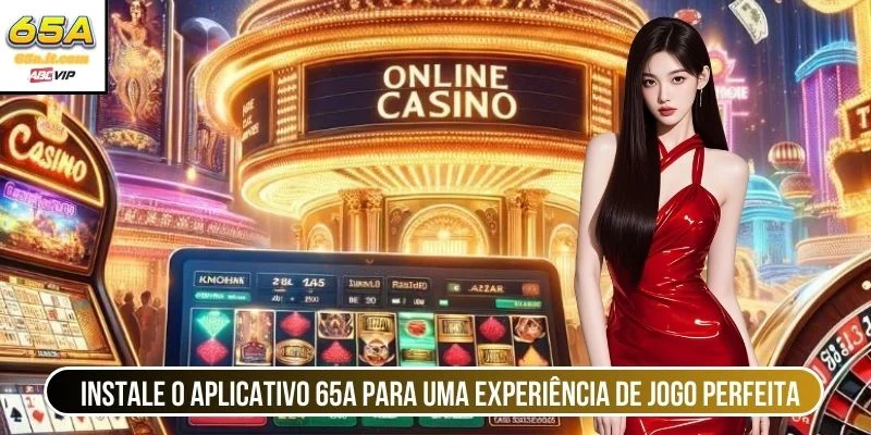 Instale o aplicativo 65A para uma experiência de jogo perfeita