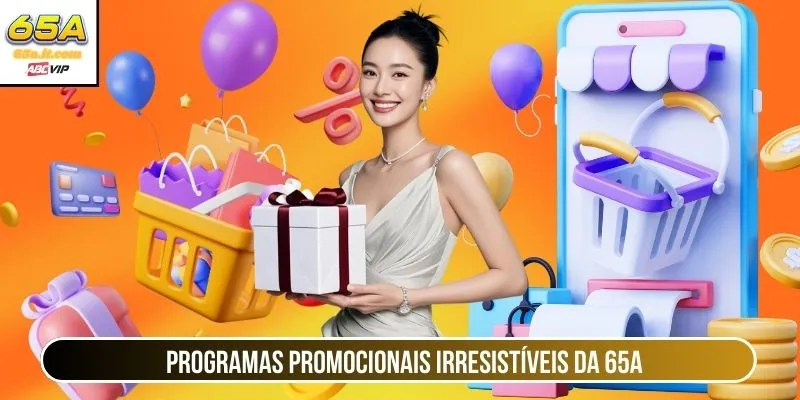 Programas promocionais irresistíveis da 65A