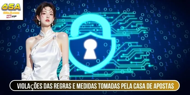 Violações das regras e medidas tomadas pela casa de apostas 