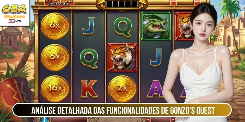 Análise detalhada das funcionalidades de Gonzo’s Quest