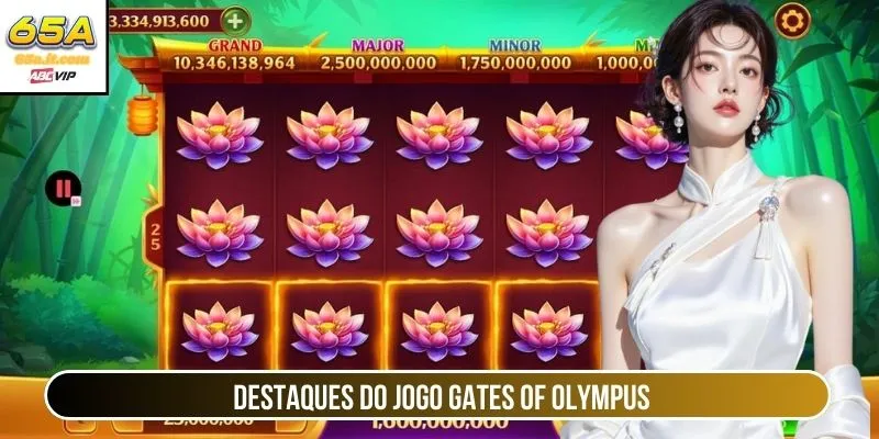 Destaques do jogo Gates of Olympus