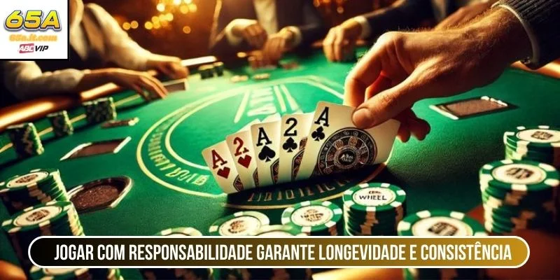 Jogar com responsabilidade garante longevidade e consistência