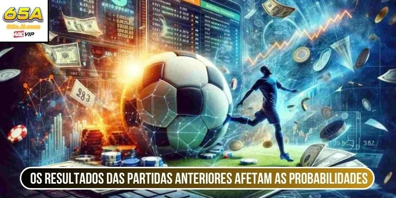 Os resultados das partidas anteriores afetam as probabilidades 