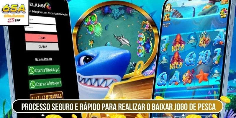 Processo seguro e rápido para realizar o baixar jogo de pesca