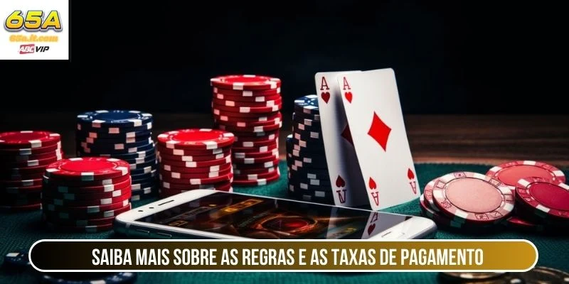 Saiba mais sobre as regras e as taxas de pagamento