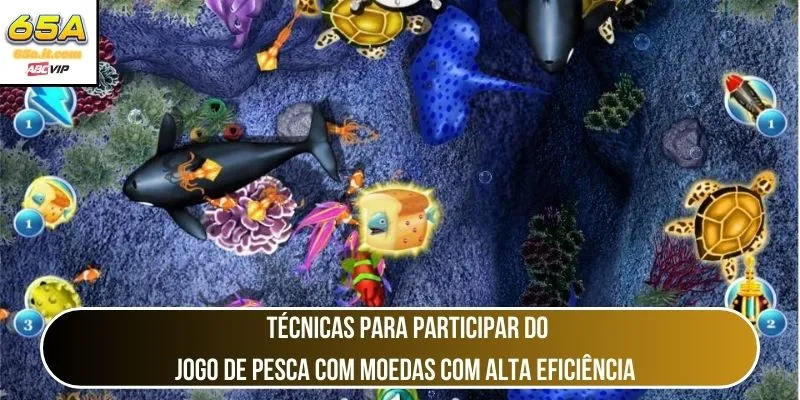 Técnicas para participar do jogo de pesca com moedas com alta eficiência